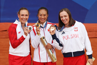 Donna Vekic, Qinwen Zheng, Iga Swiatek