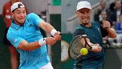 Jan-Lennard Struff und Filip Misolic treffen heute in Wimbledon aufeinander