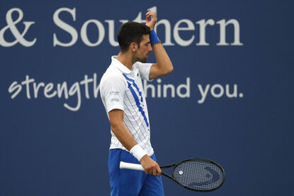 Novak Djokovic wird 2021 nicht in Cincinnati spielen Novak Djokovic wird 2021 nicht in Cincinnati spielen