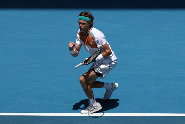 Andrey Rublev triumphed in Marseille