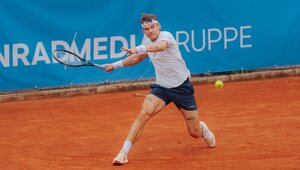 Daniel Masur übersteht die erste Runde beim ATP Challenger in Augsburg.