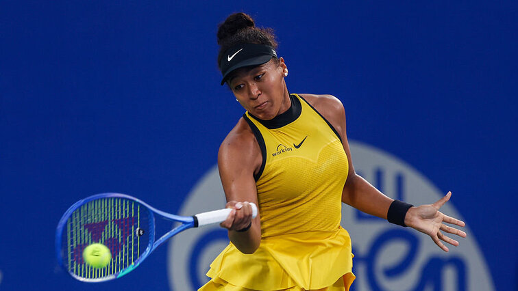 Naomi Osaka präsentiert sich dem Heimpublikum in guter Form. Naomi Osaka präsentiert sich dem Heimpublikum in guter Form.