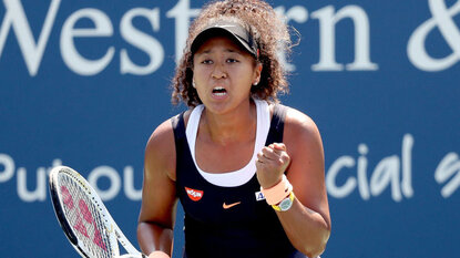 Naomi Osaka konnte am Samstag nicht jubeln Naomi Osaka konnte am Samstag nicht jubeln