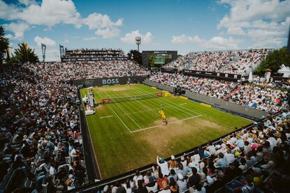 Der Center Court in Stuttgart wartet auf die Gewinner des Omni-Biotic-Gewinnspiels Der Center Court in Stuttgart wartet auf die Gewinner des Omni-Biotic-Gewinnspiels
