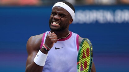 Frances Tiafoe steht bei den US Open 2024 im Achtelfinale Frances Tiafoe steht bei den US Open 2024 im Achtelfinale