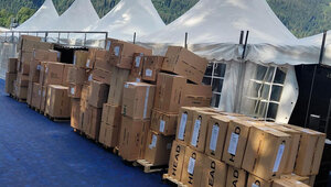 Es hat einiges zu tun gegeben ab Mitte der Woche in Kitzbühel 