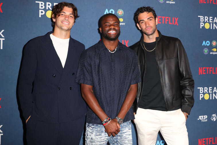 In der ersten Staffel dabei: Taylor Fritz, Frances Tiafoe & Matteo Berrettini In der ersten Staffel dabei: Taylor Fritz, Frances Tiafoe & Matteo Berrettini