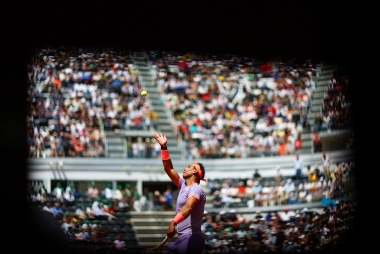 Rafael Nadal erreichte in Rom die zweite Runde