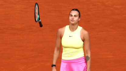 Aryna Sabalenka kann das Turnier in Madrid mit ihrem dritten Titel krönen.