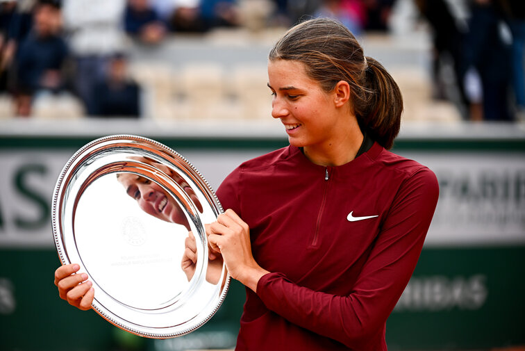 Im Juni gewann Tagger die Juniorinnen-Konkurrenz in Paris Im Juni gewann Tagger die Juniorinnen-Konkurrenz in Paris