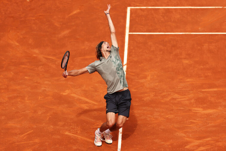 Alexander Zverev steht im Halbfinale Alexander Zverev steht im Halbfinale