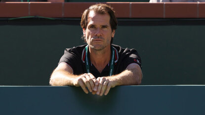 Turnierdirektor Tommy Haas bei seinem Event in Indian Wells