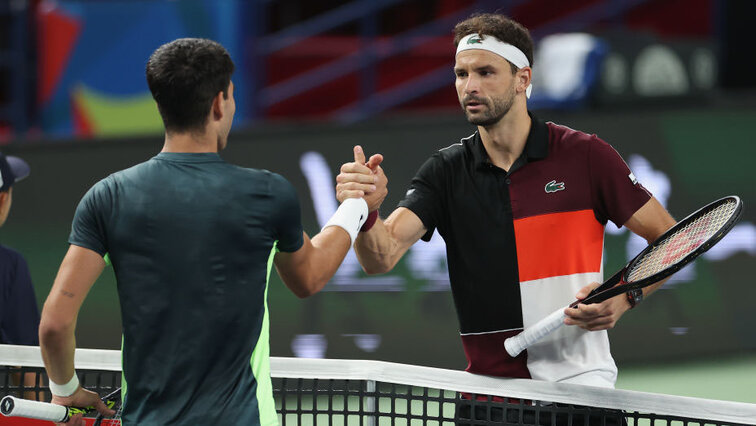 Carlos Alcaraz und Grigor Dimitrov sorgen immer für gute Unterhaltung