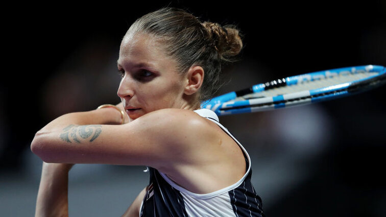 Karolina Pliskova hat ein bisserl generverlt