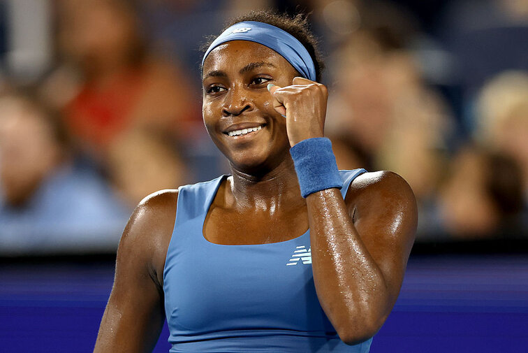 Coco Gauff zeigte erneut eine starke Leistung