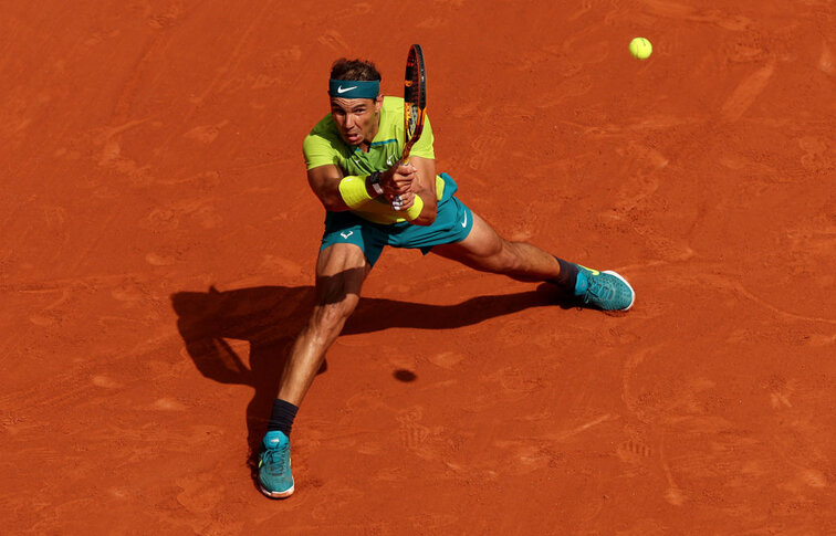 Rafael Nadal is already training again on clay