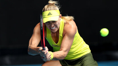 Angelique Kerber hat einen Kaltstart erwischt