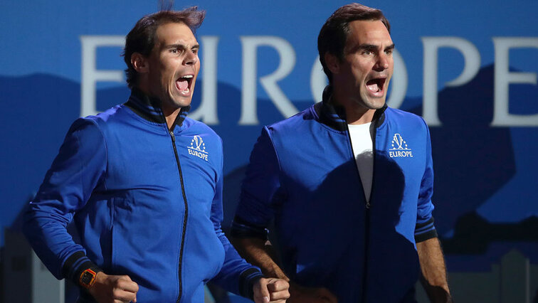 Beim Laver Cup werden sich Rafael Nadal und Roger Federer noch einmal auf dem Court begegnen - als Teamkameraden