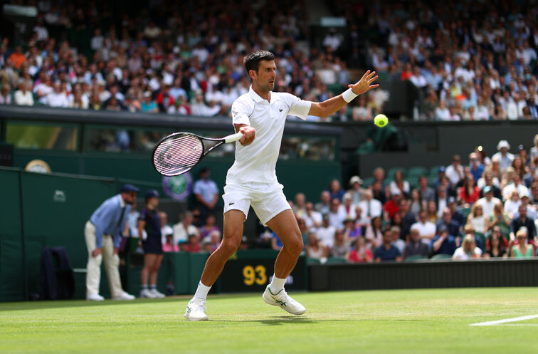 Novak Djokovic in Wimbledon