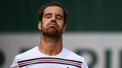 Richard Gasquet ist in Bastad ausgeschieden Richard Gasquet ist in Bastad ausgeschieden