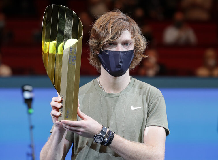 Andrey Rublev holte bei den Erste Bank Open den Titel