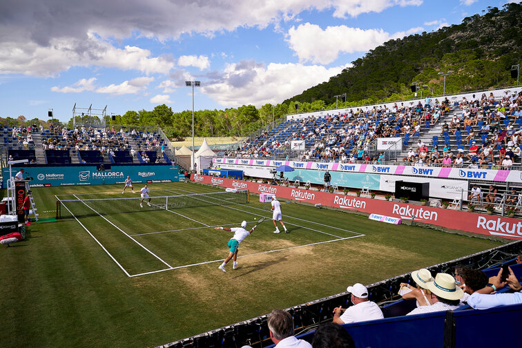 The new Center Court in Santa Ponca on Mallorca