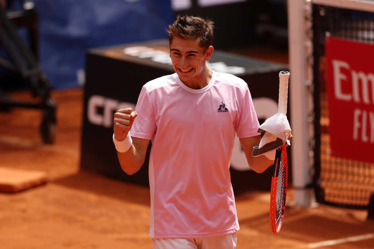 ATP Madrid Matteo Arnaldi shocks Casper Ruud · tennisnet