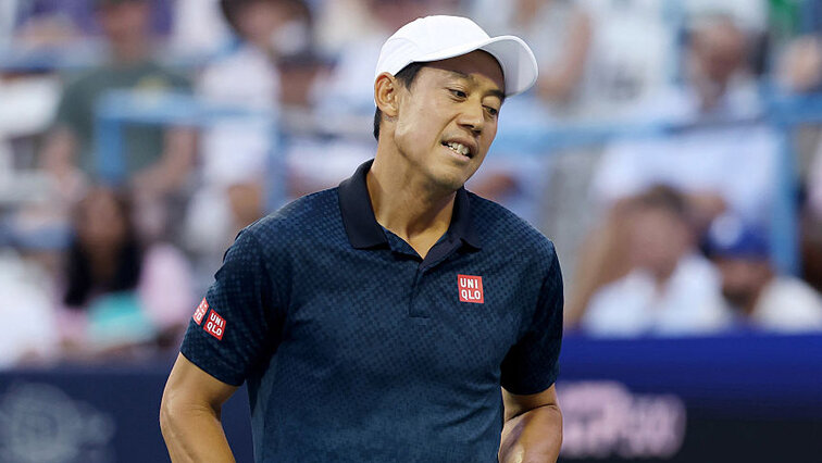Kei Nishikori hat in Washington immerhin eine Partie gewonnen