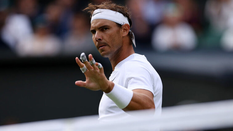 Rafael Nadal hat erfolgreich in Wimbledon 2022 eingecheckt