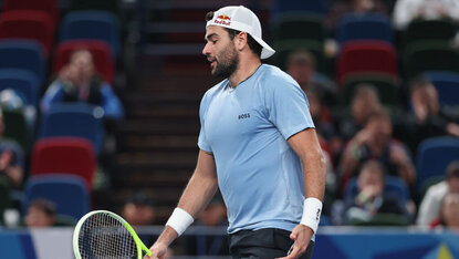 Mit der Absage des ATP-Turniers in Metz scheint Matteo Berrettini seine diesjährige Saison zu beenden. Getty Images