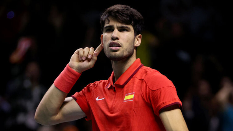 Carlos Alcaraz wird bei der Davis-Cup-Finalrunde wohl an den Start gehen