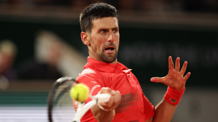 Novak Djokovic ist bislang noch nicht gefordert worden