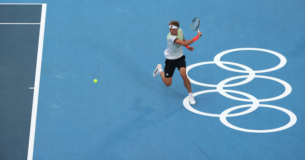 Tennis-Wettbewerbe-bei-Olympia-in-LA-auf-USTA-Gel-nde