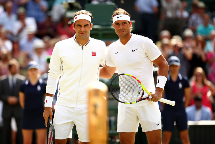 Roger Federer und Rafael Nadal hatten zuletzt mit Verletzungspech zu kämpfen
