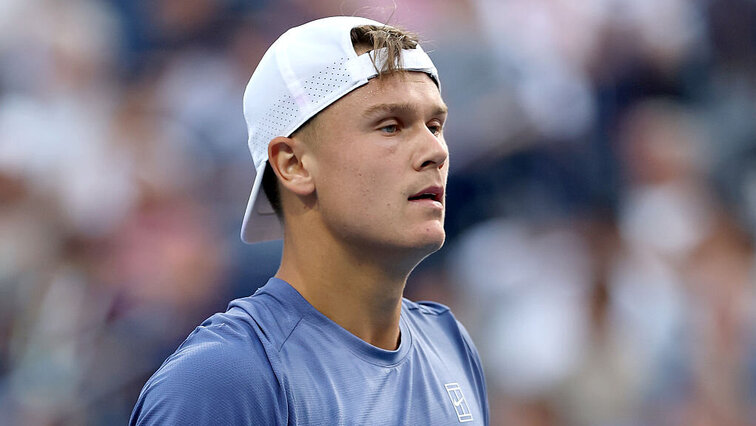 Ein ratloser Holger Rune Ein ratloser Holger Rune