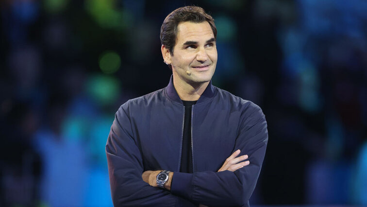 Roger Federer hatte am Samstagabend Grund zu jubeln