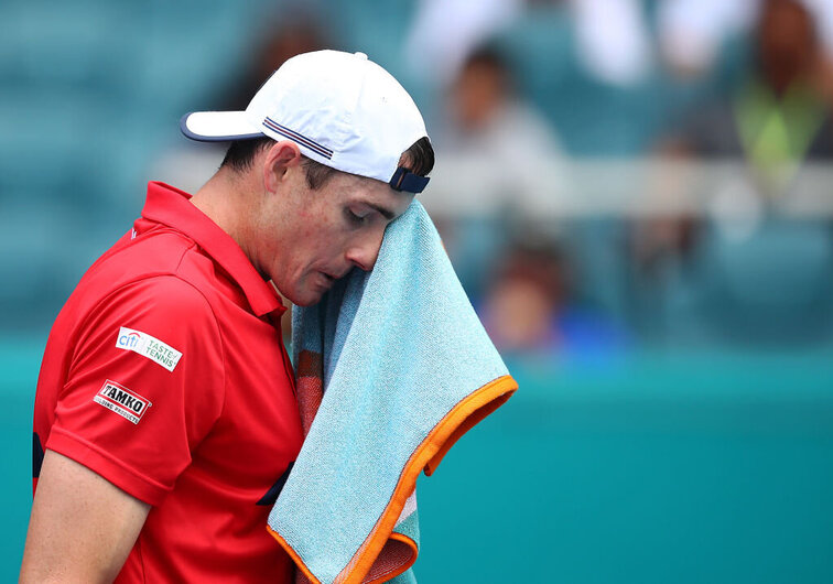 John Isner zog sich in Miami einen Ermüdungsbruch zu