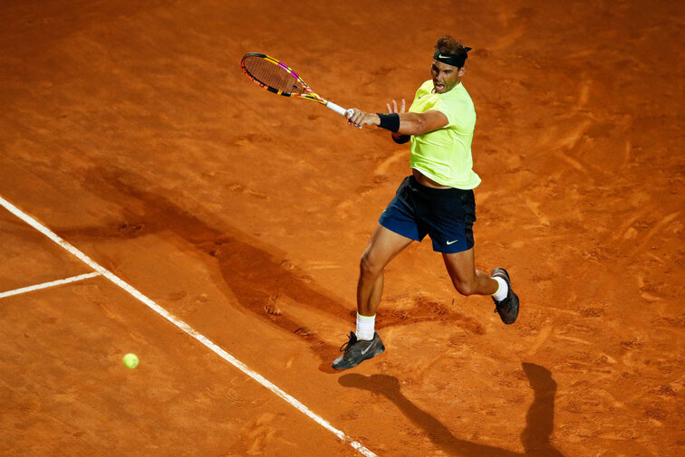 Rafael Nadal celebrated his tour return
