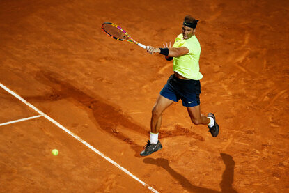 Rafael Nadal setzte sich in der zweiten Rund gegen Pablo Carrreno Busta durch Rafael Nadal feierte seine Tour-Rückkehr