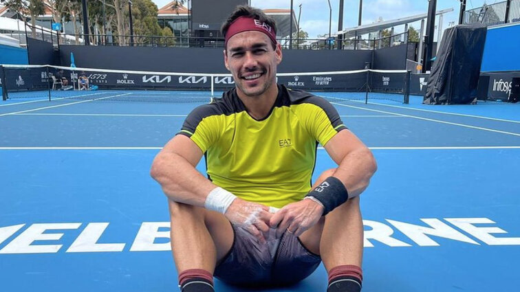 Fabio Fognini hat 2020 in Melbourne begeistert