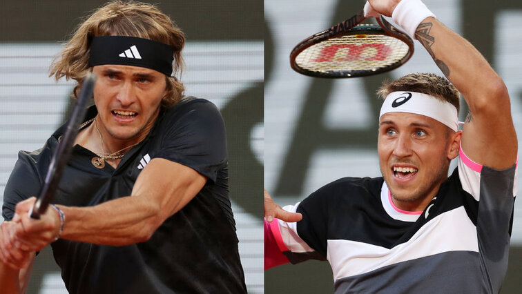 Alexander Zverev trifft zum dritten Mal auf Alex Molcan Alexander Zverev trifft zum dritten Mal auf Alex Molcan