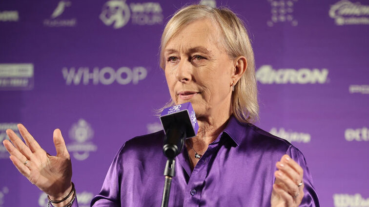 Martina Navratilova geht es wieder besser Martina Navratilova geht es wieder besser