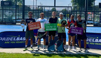 Die Sieger bei den Männer in der Padelbase Salzburg Die Sieger bei den Männer in der Padelbase Salzburg