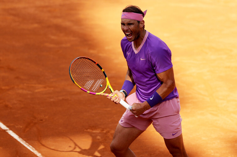 Rafael Nadal holte sich in Rom seinen bereits zehnten Titel