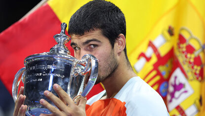 Carlos Alcaraz, neuer Regent im Männertennis Carlos Alcaraz, neuer Regent im Männertennis