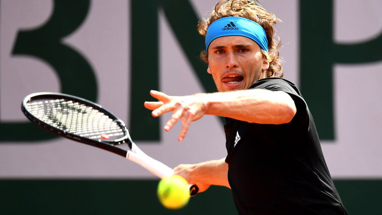 Alexander Zverev 2019 at the French Open