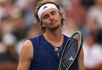 Alexander Zverev ist in Indian Wells hauchzart gescheitert Alexander Zverev ist in Indian Wells hauchzart gescheitert
