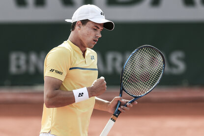 Daniel Altmaier steht in Paris in der dritten Runde Daniel Altmaier bei den French Open in Paris