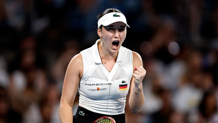 Eva Lys unterlag gegen Iga Swiatek in drei engen Sätzen.