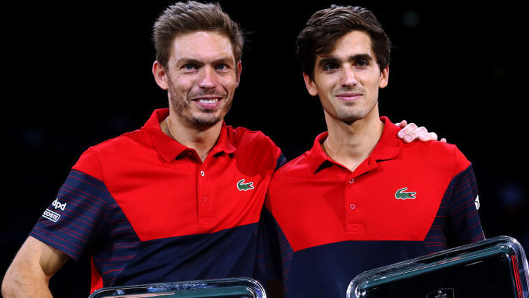 Wieder ein Siegerpaar - Nicolas Mahut und Pierre-Hugues Herbert Another winner pair - Nicolas Mahut and Pierre-Hugues Herbert